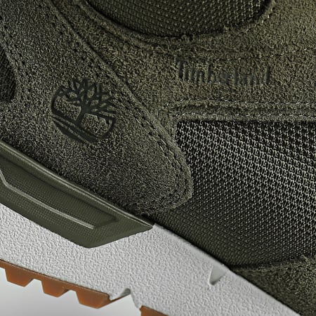 Timberland - Voyager Park Mid Lace A6DP2 Zapatillas altas de ante verde oscuro