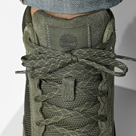 Timberland - Voyager Park Mid Lace A6DP2 Zapatillas altas de ante verde oscuro