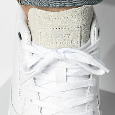 Tommy Hilfiger - Baskets Better RWB Leather 5490 White