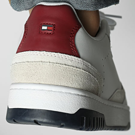 Tommy Hilfiger - Baskets Better RWB Leather 5490 White