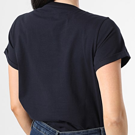 Tommy Hilfiger - Tee Shirt Femme Short Sleeve 4525 Bleu Marine