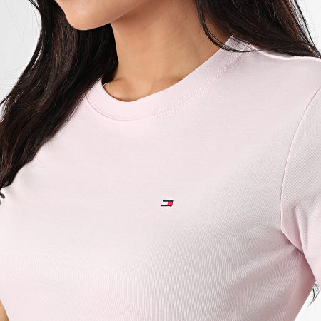 Tommy Hilfiger - Tee Shirt Femme Cody 0587 Rose Clair