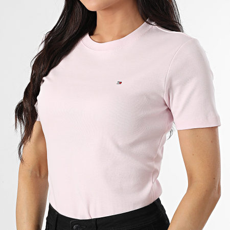 Tommy Hilfiger - Tee Shirt Femme Cody 0587 Rose Clair