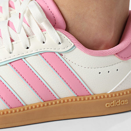 Adidas Sportkleding - Breaknet Sleek Damessneakers JH6879 Core White Bliss Pink Halo Mint