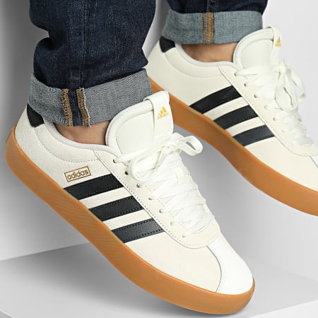 Adidas Sportswear - Baskets VL Court 3.0 JP5351 Off White Grey Six Gold Metallic
