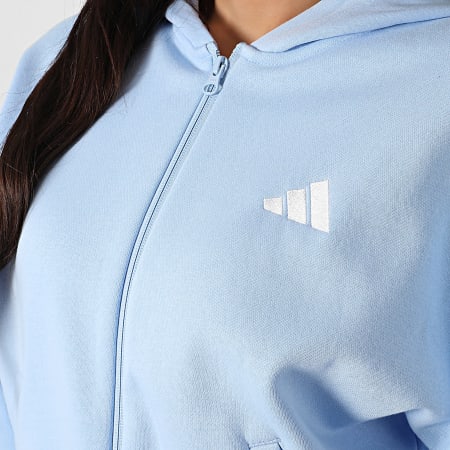Adidas Sportswear - Ensemble De Survetement A Bandes Femme Energize JD2665 Bleu Clair