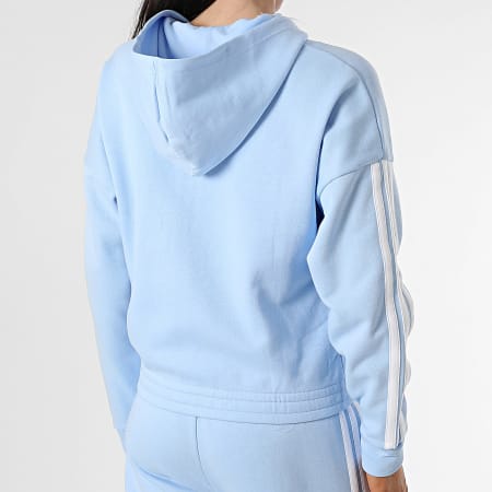 Adidas Sportswear - Ensemble De Survetement A Bandes Femme Energize JD2665 Bleu Clair
