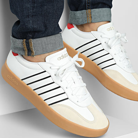 Adidas Sportswear - Baskets Barreda JH7106 Footwear White Pure Ruby