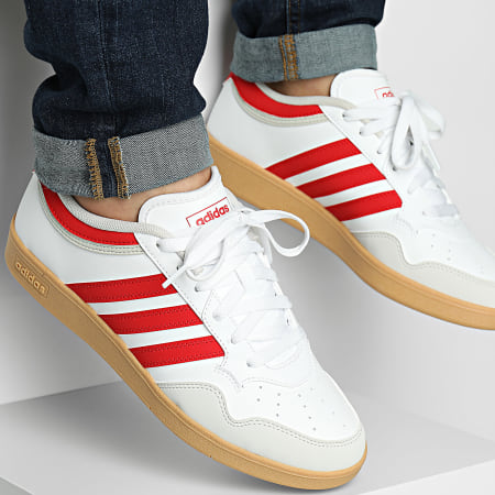 Adidas Sportswear - Baskets Hoops 4.0 JQ2735 Footwear White Better Scarlet Gum 3