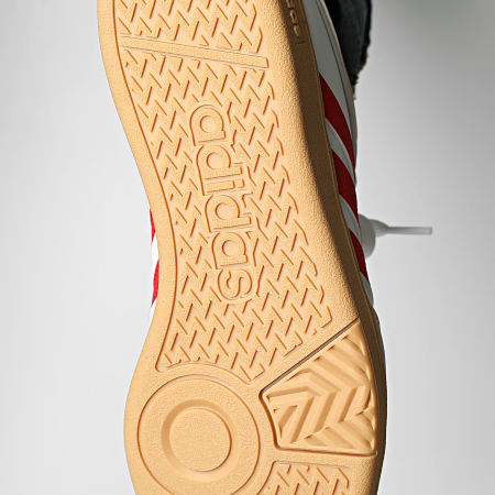 Adidas Sportswear - Baskets Hoops 4.0 JQ2735 Footwear White Better Scarlet Gum 3