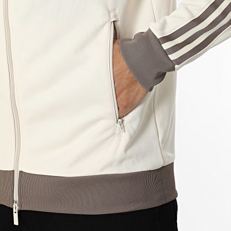 Adidas Originals - Sweat Zippé Classic JP2522 Beige Marron