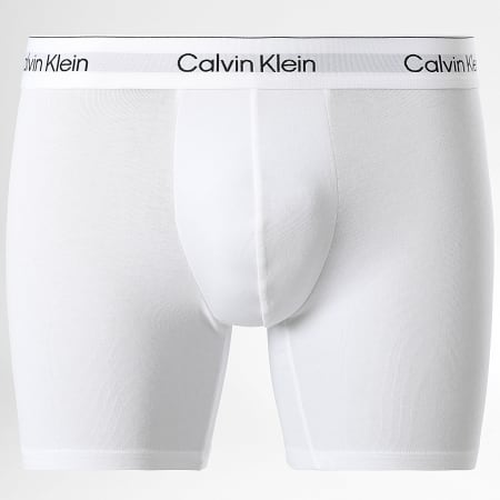 Calvin Klein - Lot De 5 Boxers Brief 4395 Blanc Gris Chiné Noir