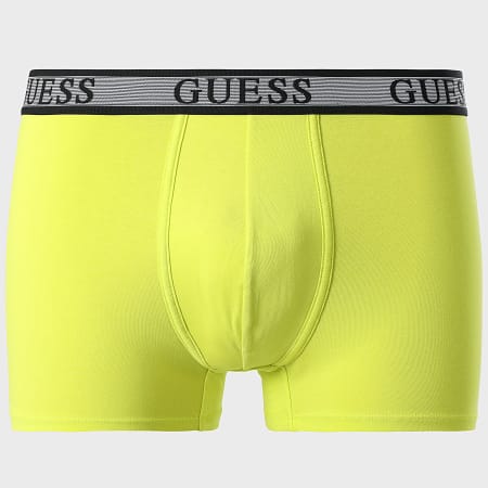 Guess - Lot De 3 Boxers U5GG03-K6YW1 Noir Vert Kaki Vert Lime