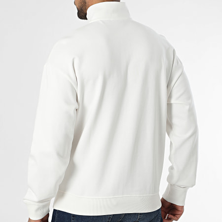 HUGO - Durty 244 Sweat Top Ritssluiting 50525881 Gebroken wit