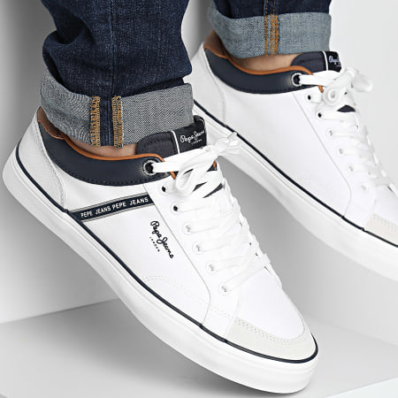 Pepe Jeans - Kenton Stadium Sneakers PMS31073 Wit