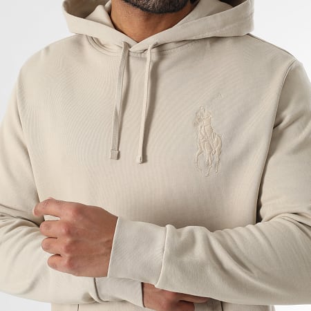 Polo Ralph Lauren - Sudadera con capucha Big Player Beige
