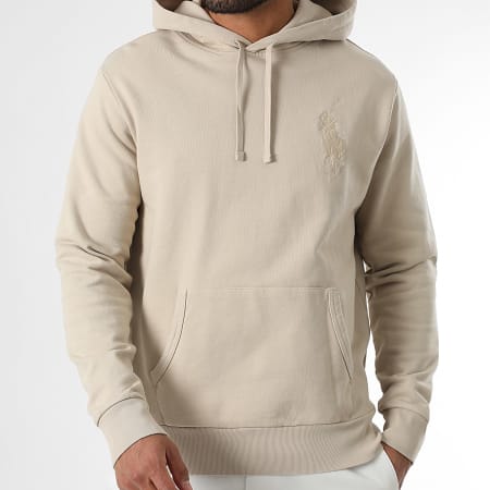 Polo Ralph Lauren - Sudadera con capucha Big Player Beige