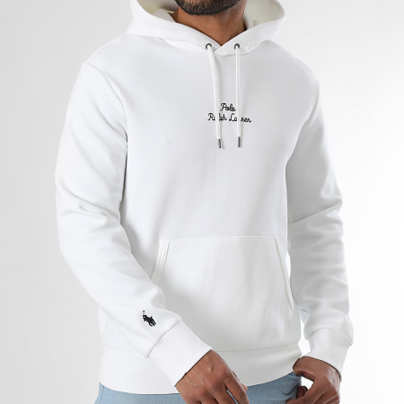 Polo Ralph Lauren - Logo Embroidery Hoody Blanco