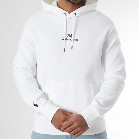 Polo Ralph Lauren - Logo Embroidery Hoody Blanco