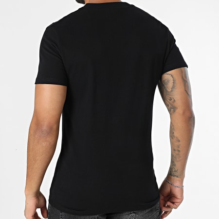 Superdry - Camiseta Essential Logo Bordado M1011245A Negro