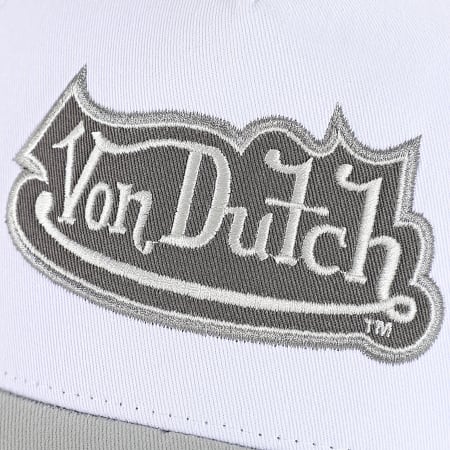 Von Dutch - Cappello Trucker Pastello Nero Bianco Iridescente