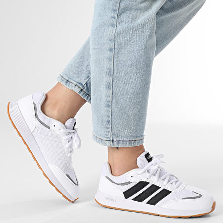 Adidas Sportswear - Baskets Femme Tensaur Switch J JQ4781 Footwear White Core Black Grey Three