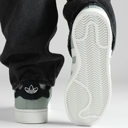Adidas Originals - Baskets Campus 00s JI3171 Silver Green Crystal White Core Black