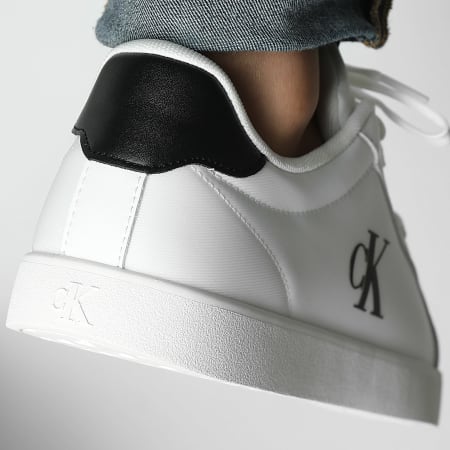 Calvin Klein - Baskets 3 Cupsole 1213 Bright White CK Black