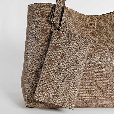 Guess - Lot De 2 Sacs A Main Et Portefeuille Femme LG964823 Beige