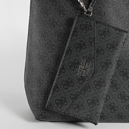 Guess - Juego De 2 Bolsos Y Cartera De Mujer LG964823 Gris Antracita