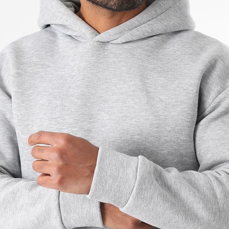 LBO - Sweat Capuche 1844 Gris Chiné