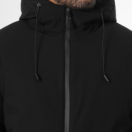 LBO - Parka Capuche Longue 0022 Noir