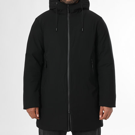 LBO - Parka Capuche Longue 0022 Noir