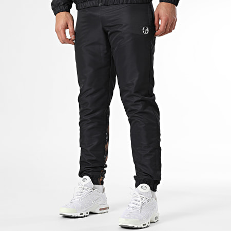 Sergio Tacchini - Traje Punte 40941 Negro Blanco Naranja