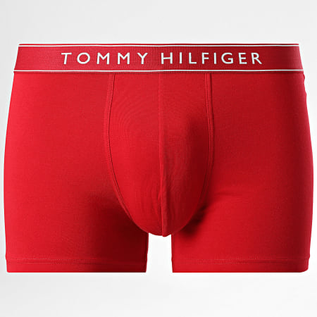Tommy Hilfiger - Lot De 3 Boxers Everyday Essentials 3520 Bleu Marine Rouge Blanc