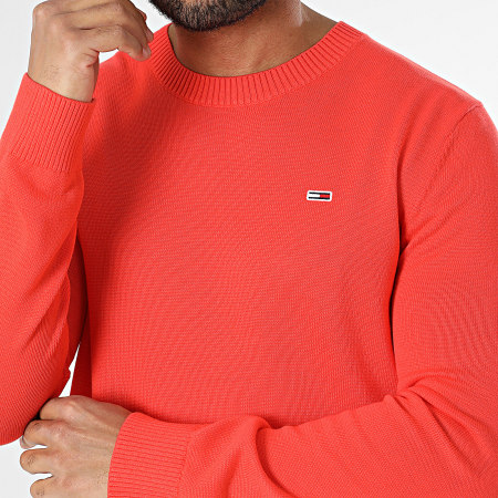 Tommy Jeans - Pull Slim Essential 8895 Orange