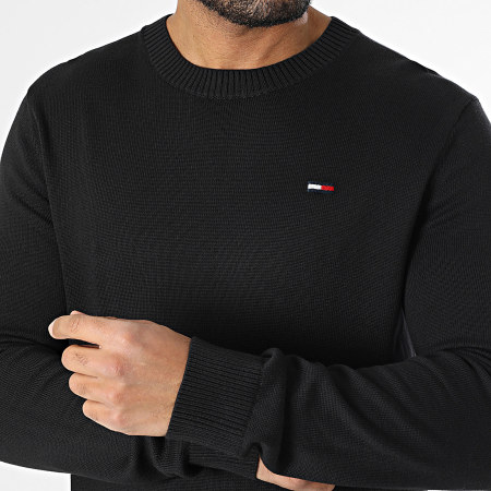 Tommy Jeans Slim Essential 8895 Sweater Black Ryses