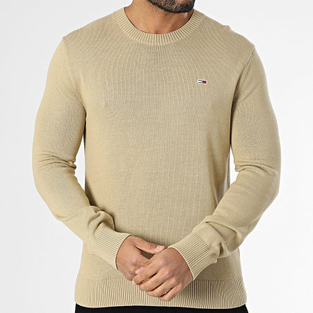 Tommy Jeans - Jersey Slim Essential 8895 Beige