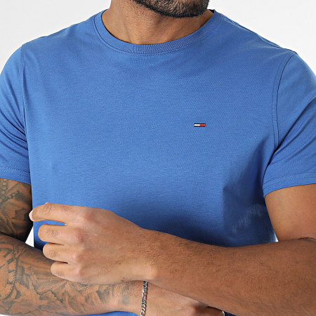 Tommy Jeans - Tee Shirt Tjm Xslim Jersey 4411 Bleu Roi