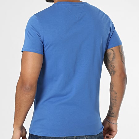 Tommy Jeans - Tee Shirt Tjm Xslim Jersey 4411 Bleu Roi