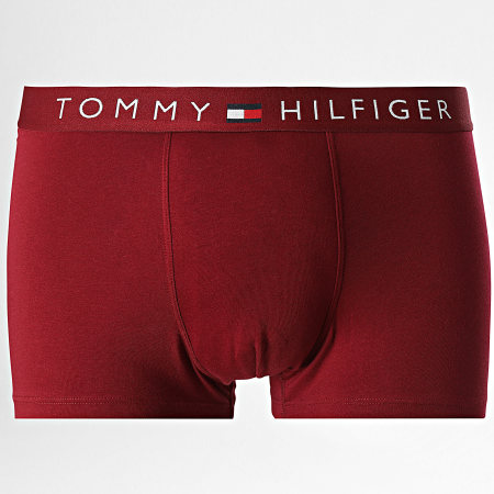 Tommy Hilfiger - Lot De 3 Boxers 3521 Bleu Marine Gris Chiné Bordeaux