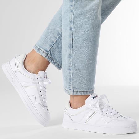 Tommy Jeans - Baskets Femme Greenwich Leather 2794 White