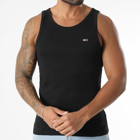 Tommy Jeans - Lote de 2 camisetas de tirantes 0769 Blanco Negro