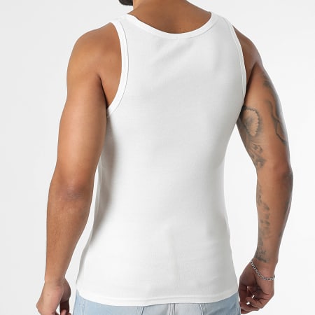 Tommy Jeans - Lote de 2 camisetas de tirantes 0769 Blanco Azul Marino
