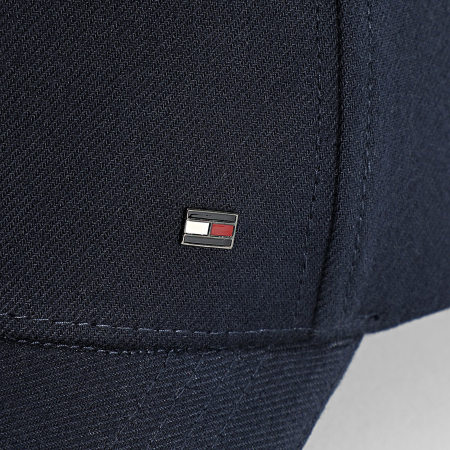 Tommy Hilfiger - Casquette Corp Flannel 6 Panel 3164 Bleu Marine