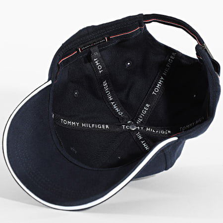 Tommy Hilfiger - Casquette Corp Flannel 6 Panel 3164 Bleu Marine