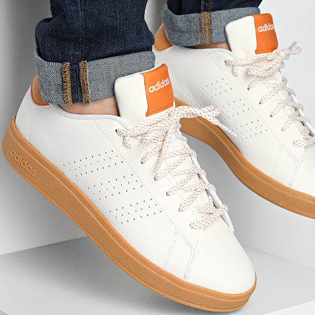 Adidas Sportswear - Baskets Advantage Base 2.0 JH8621 Off White Focus Orange
