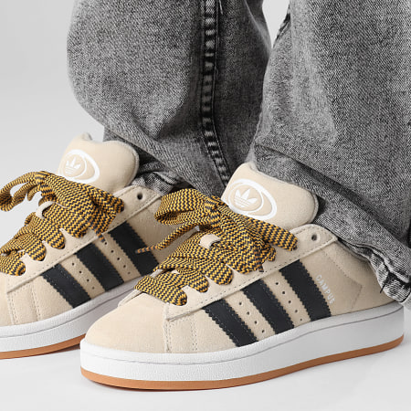 Adidas Originals - Baskets Femme Campus 00s J JP7623 Wonder White Carbon Footwear White