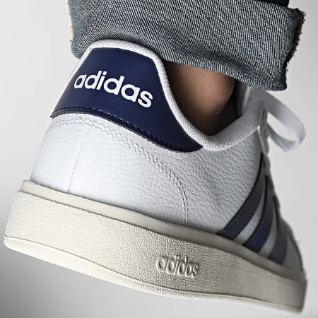 Adidas Sportswear - Baskets Grand Court Base 2.0 JH8610 Cloud White Dark Blue Semi Lucid Blue