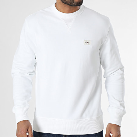 Calvin Klein - Sweat Crewneck 7115 Blanc